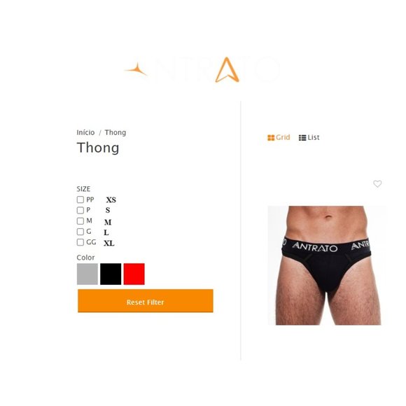 Antrato Men's Brazilian Thong - M/L - Picture 5 of 5